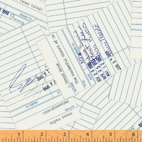 Jot, Library Cards, On Loan | Half Yard Listing