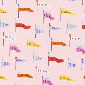 Pennant Power by Elizabeth Olwen | Half Yard Listing