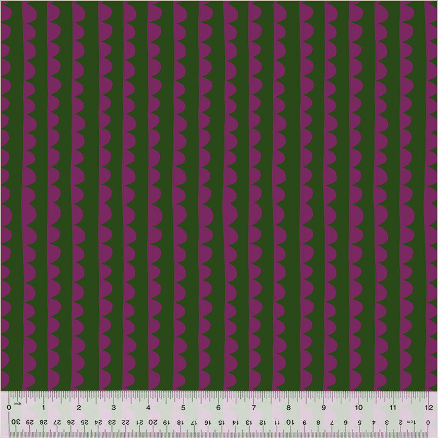 Scallop in Turnip, Night Rainbow, Windham | Half Yard Listing
