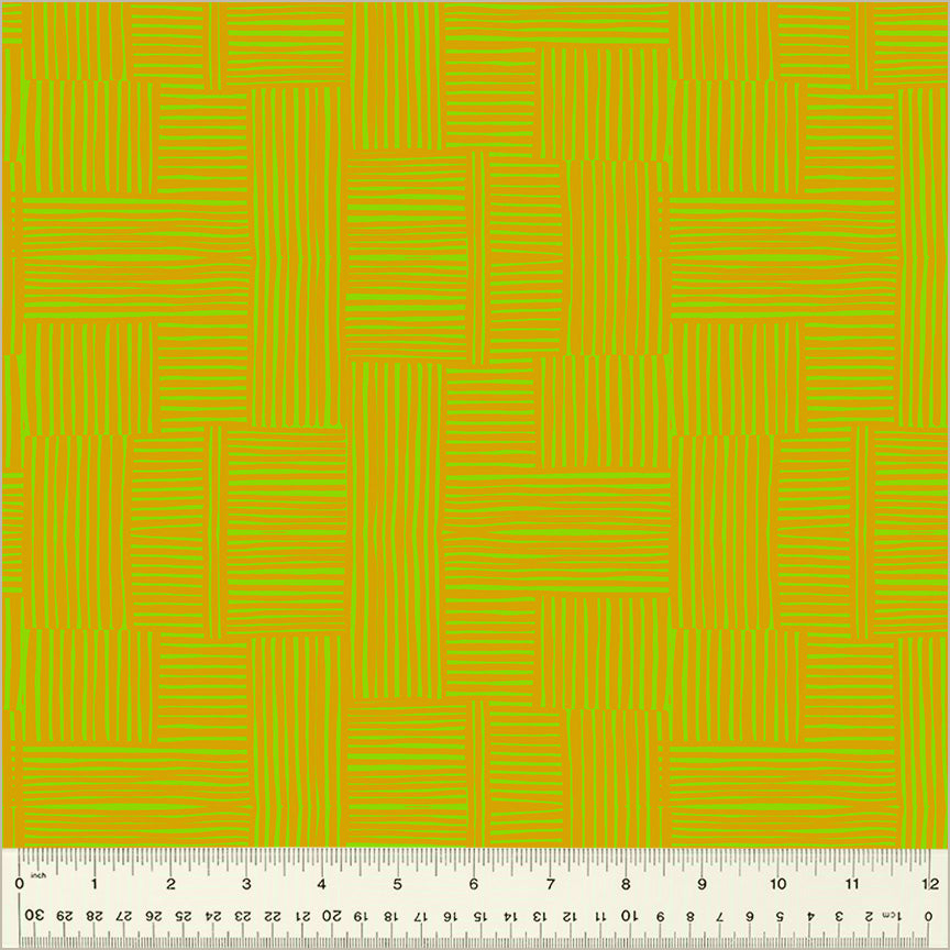 Woven, Avocado/Turmeric, Ruby + Bee BLENDERS, Windham | Half Yard Listing