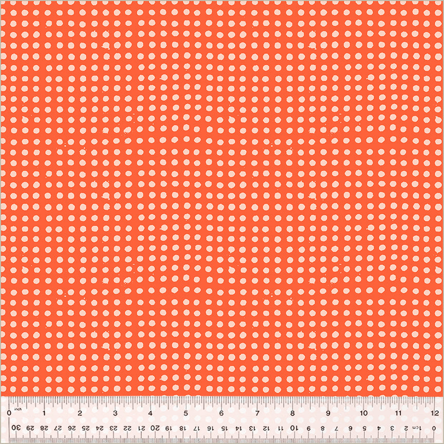 Dots, Delphinium/Blush, Ruby + Bee BLENDERS, Windham | Half Yard Listing