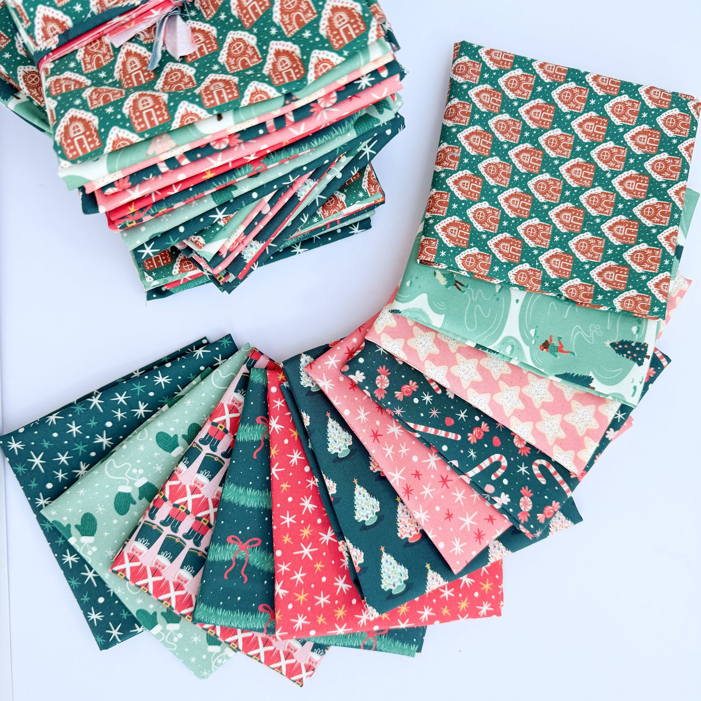 Bright Holiday, Organic Cotton, Cloud 9| Fat Quarter Bundle