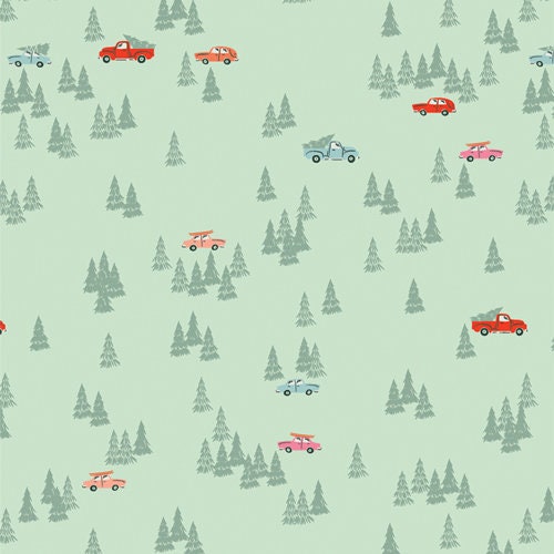 Cut Carry Farm from Christmas in the Cabin, AFG |Half Yard Listing