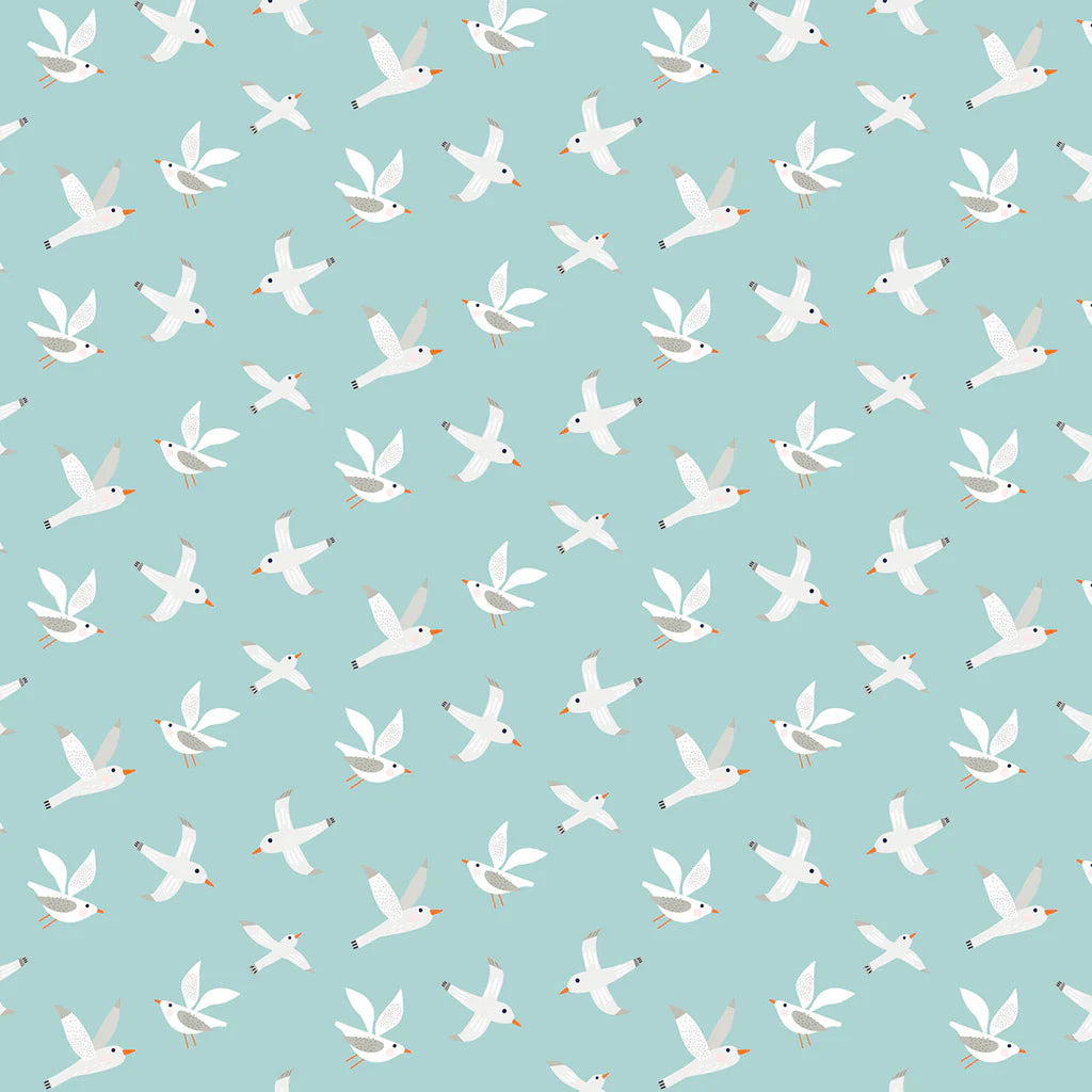 Seagulls , Coast, Sally Payne, Dashwood | Half Yard Listing