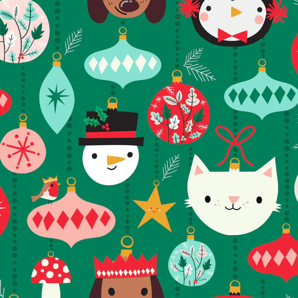 Ornaments, Cosy Christmas, Dashwood Studio | Half Yard Listing