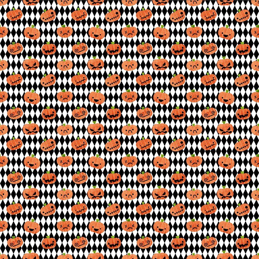 Pumpkins , Costume Party, Pammie Jane, Dear Stella | Half Yard Listing