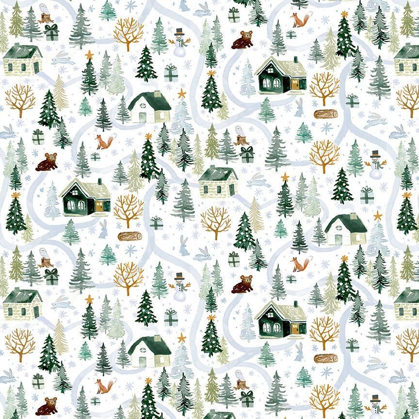 Sweater Weather in White , Dear Stella | Half Yard Listing