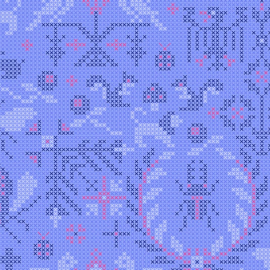 Alison Glass Sun Print 2020 Menagerie in Opal | Half Yard Listing