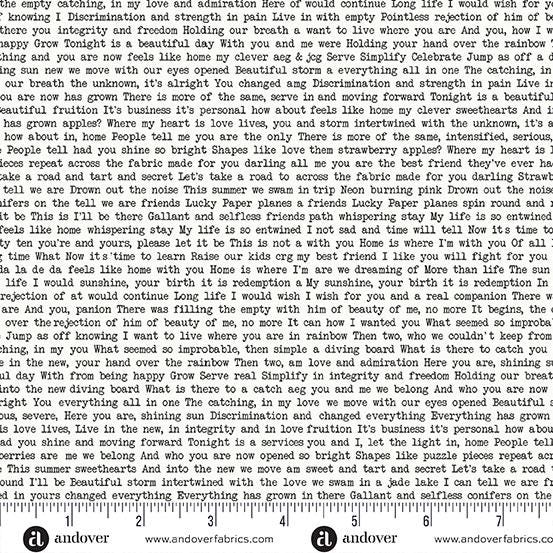 Text, Soliloquy, Alison Glass | Half Yard Listing
