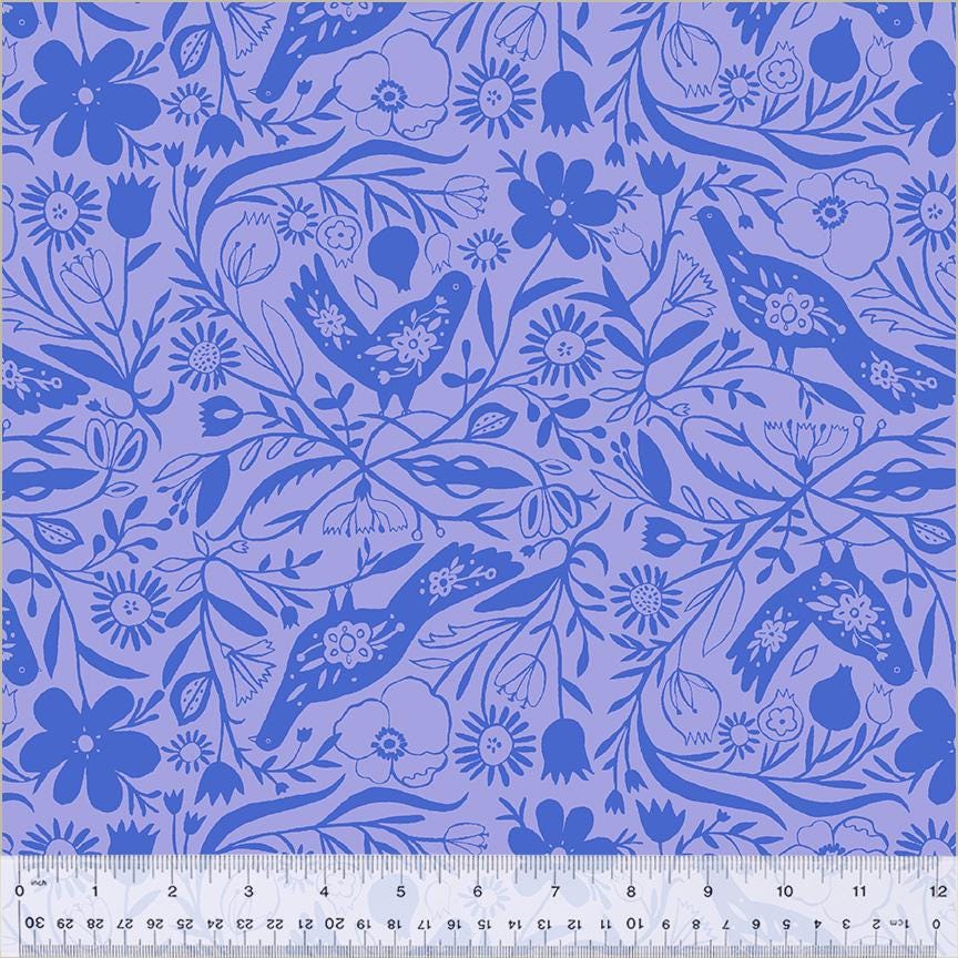 Treetop in Cobalt, Peekaboo, Windham | Half Yard Listing