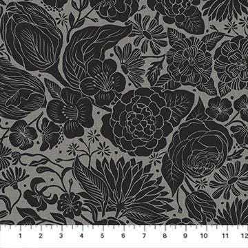 Folktale, Black Stamp, Figo | Half Yard Listing