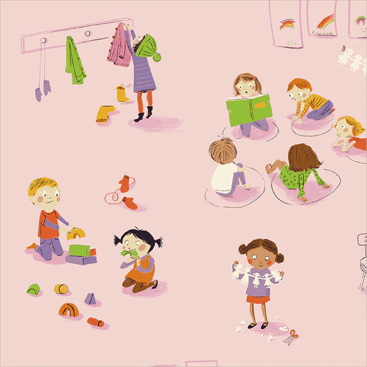 PREORDER: Kindergarten in Pink,  Heather Ross Favorites | Half Yard Listing