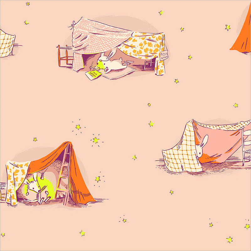 PREORDER: Quilt Tent, Blush, Heather Ross Favorites | Half Yard Listing