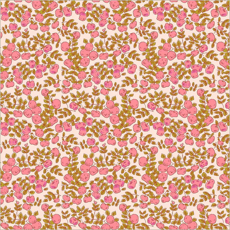 Apples in Blush, Heather Ross Favorites | Half Yard Listing