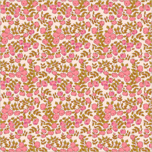 PREORDER: Apples in Blush, Heather Ross Favorites | Half Yard Listing