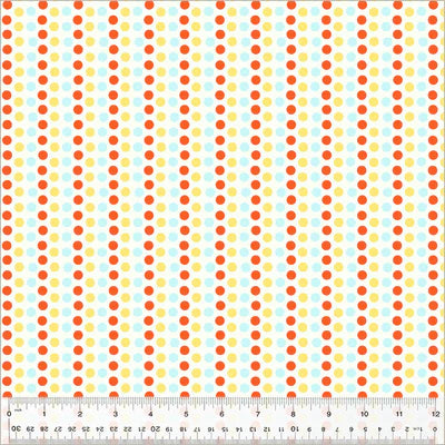 Dots Blue + Yellow, Studio Edit, Heather Ross, Windham| Half Yard Listing