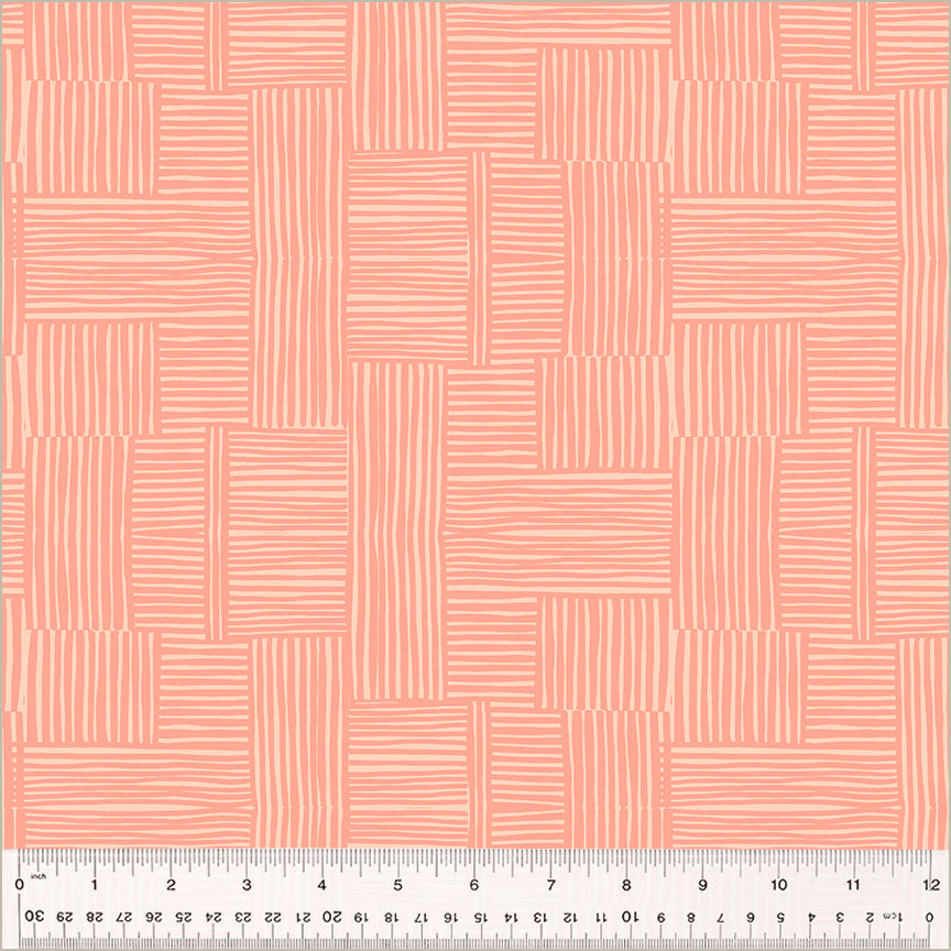 Woven, Shell/Peachy, Ruby + Bee BLENDERS, Windham | Half Yard Listing
