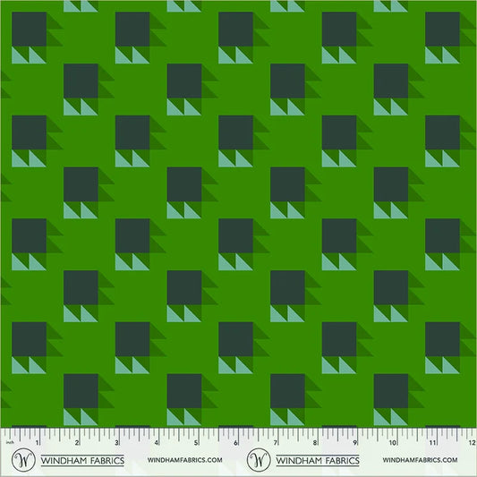 *PREORDER* Bear Paw, Grass Green, Annabel's Blenders, Windham | Half Yard Listing