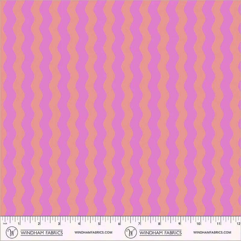 *PREORDER* Waves, Peach/Pink, Annabel's Blenders, Windham | Half Yard Listing