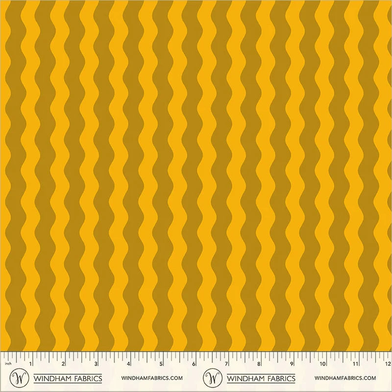 *PREORDER* Waves, Soft Gold, Annabel's Blenders, Windham | Half Yard Listing