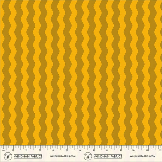 *PREORDER* Waves, Soft Gold, Annabel's Blenders, Windham | Half Yard Listing