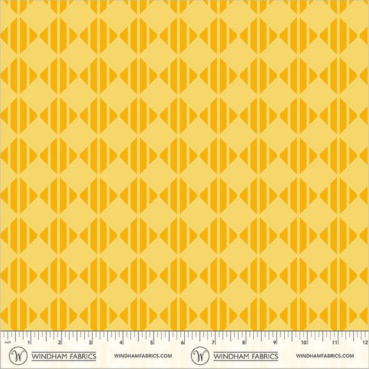 *PREORDER* Checker, Just Yellow, Annabel's Blenders, Windham | Half Yard Listing
