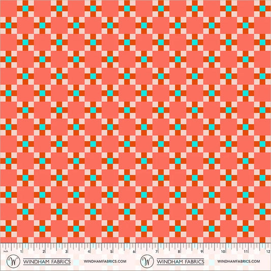 *PREORDER* Picnic, Deep Orange, Annabel's Blenders, Windham | Half Yard Listing