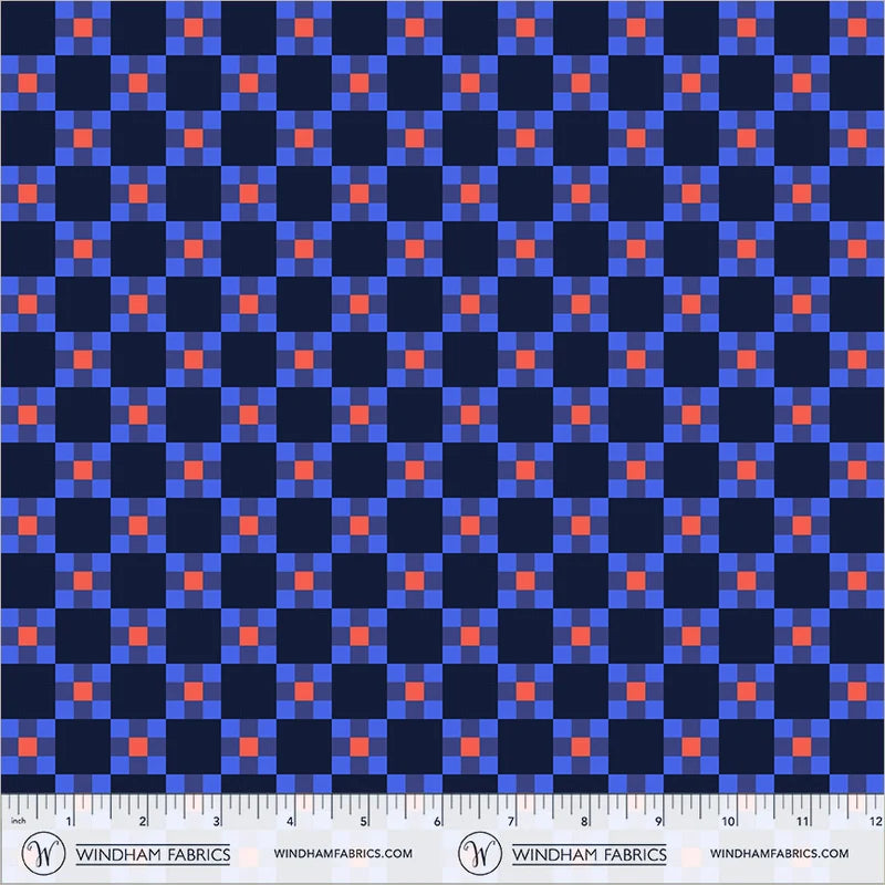 *PREORDER* Picnic, Deep Blue, Annabel's Blenders, Windham | Half Yard Listing