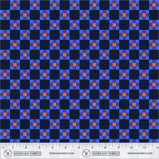 *PREORDER* Picnic, Deep Blue, Annabel's Blenders, Windham | Half Yard Listing