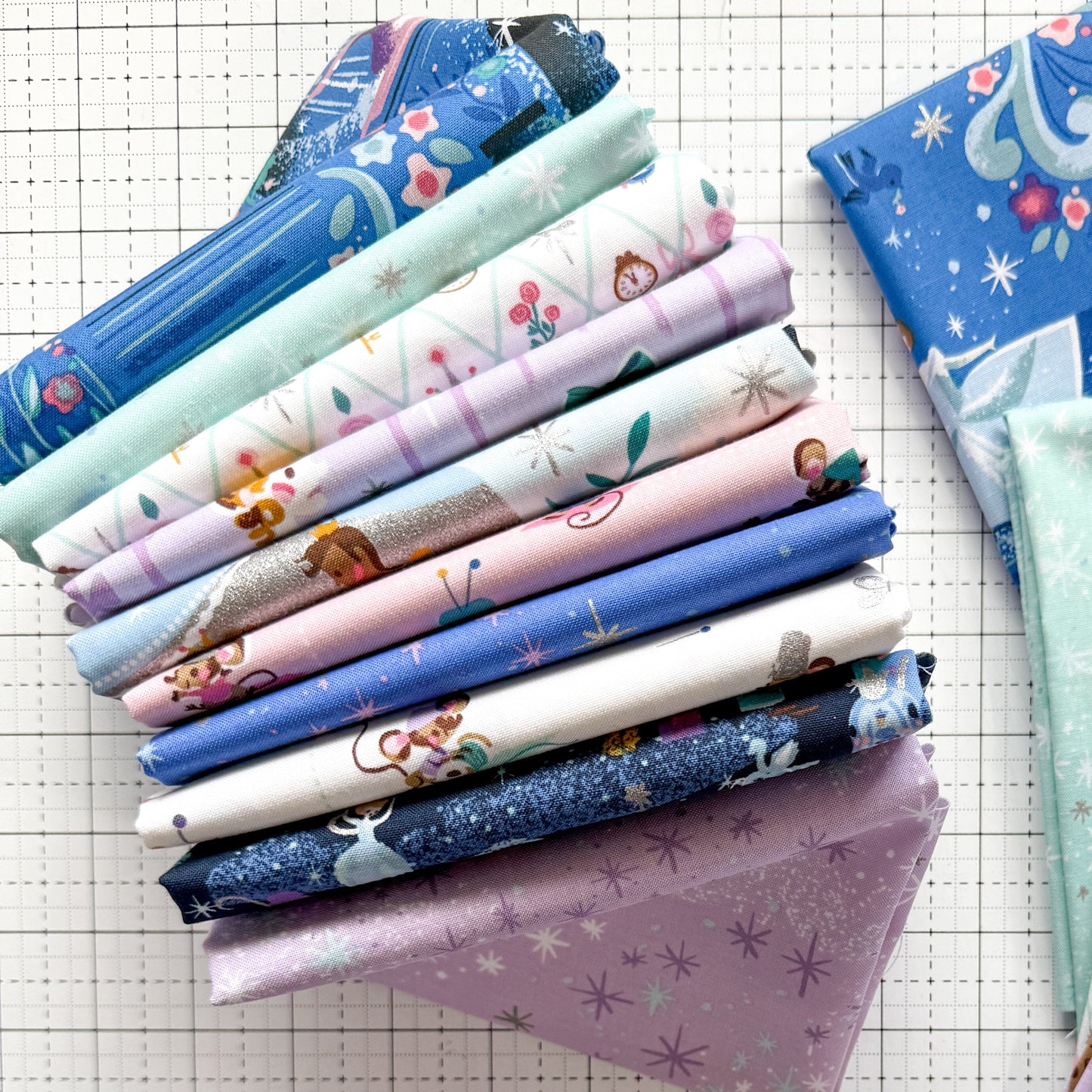 Wishes 10pc.  bundle by Jill Howarth, Riley Blake| Fat Quarter Bundle