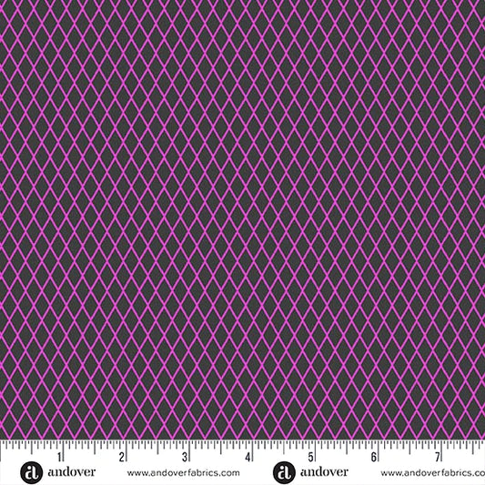 Fishnet Neon, Prismatic, Libs Elliott, Andover| Half Yard Listing