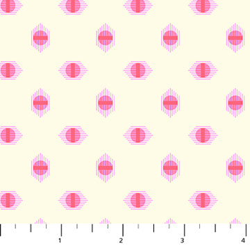 Coral Dot, Full Bloom, Figo Fabrics | Half Yard Listing