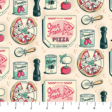 PIzza, Oven Fresh, Eve Anderson, Figo | Half Yard Listing