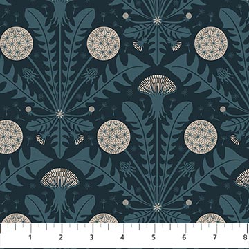 Dandelion in Dark, Tender, Figo | Half Yard Listing