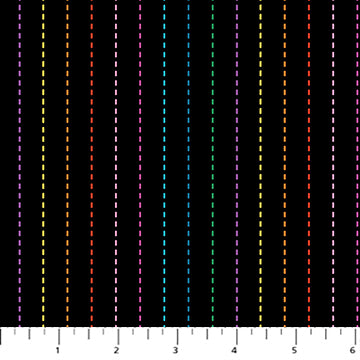 Striped Stich in Black, Dusk, Figo| Half Yard Listing