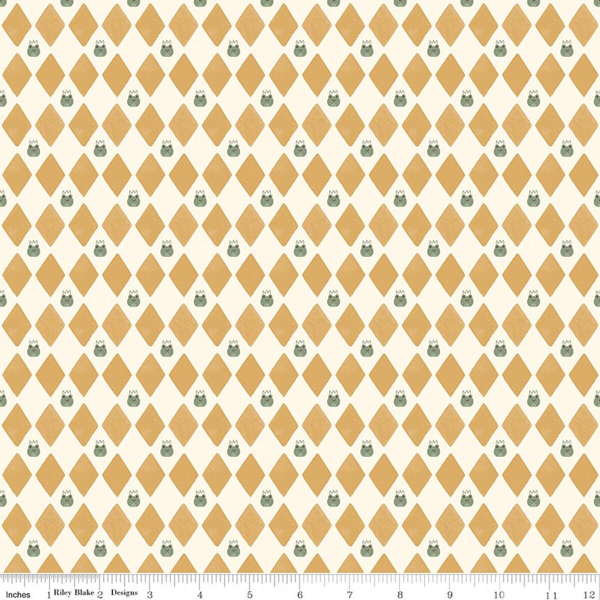 Harlequin Prince, Sand, Faraway Kingdom, Riley Blake | Half Yard Listing