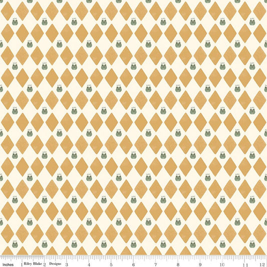 Harlequin Prince, Sand, Faraway Kingdom, Riley Blake | Half Yard Listing