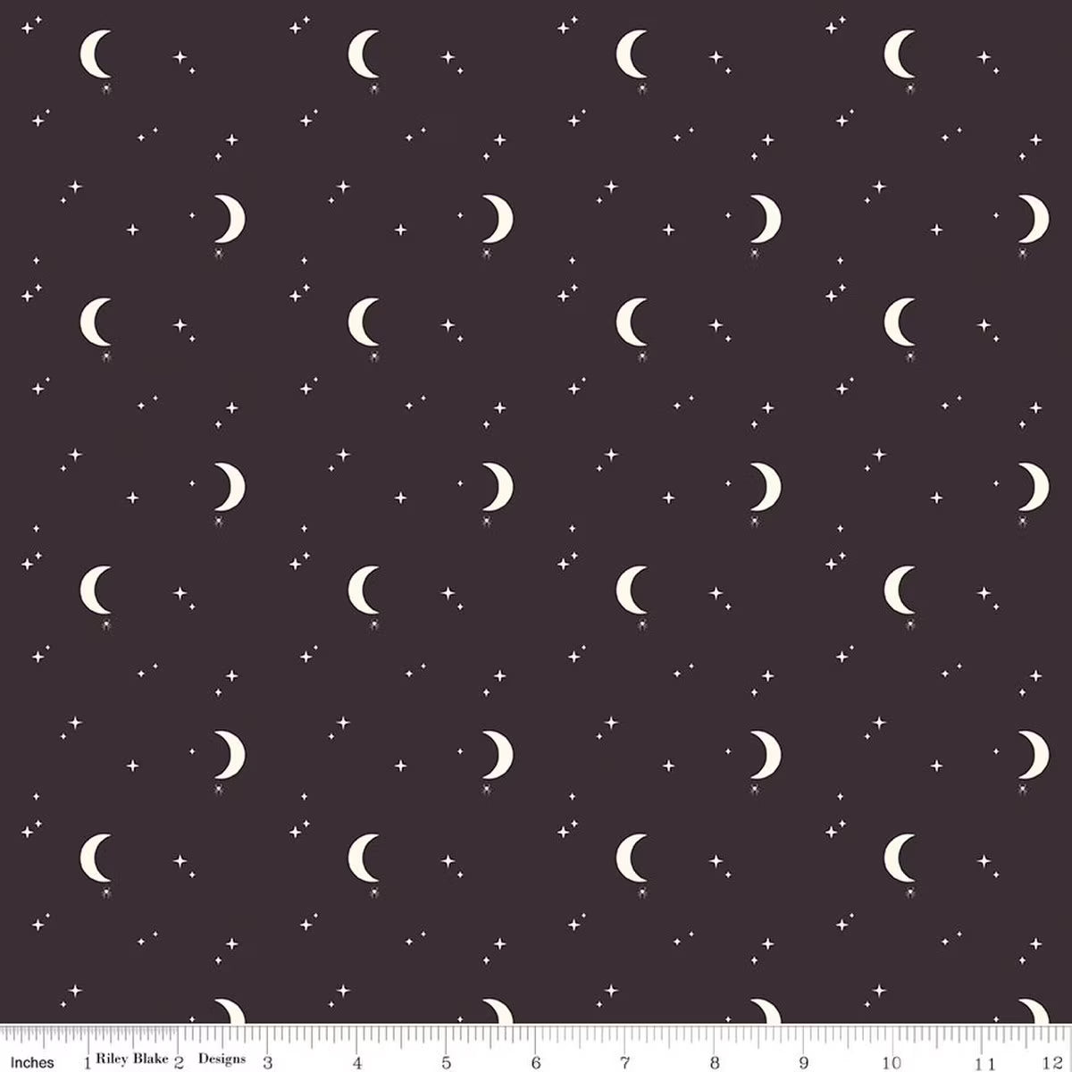 The Apothecary Night Sky in Midnight, Amber Elliot| Half Yard Listing