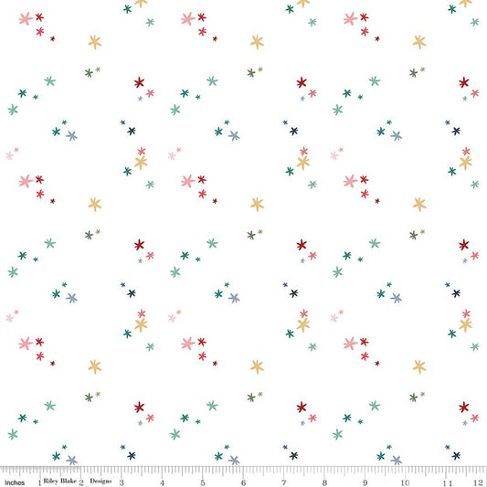 Nutcracker Tradition Christmas Magic Snow, Riley Blake| Half Yard Listing