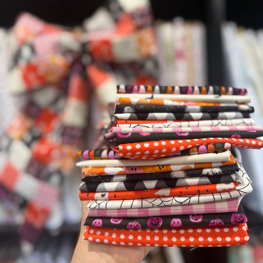 Halloween FQ "Bow Bundle" 10pc. | Fat Quarter Bundle