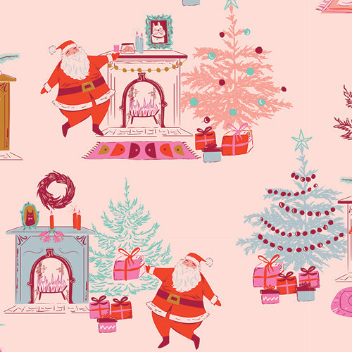 Down the Chimney, Christmas in Color, AGF | Half Yard Listing