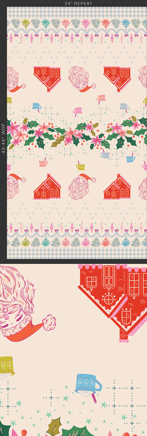 North Pole Parade,  Christmas in Color, AGF | Half Yard Listing