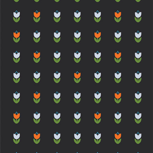 Rooted Tulips, Cur8tor Modernista, AGF | Half Yard Listing