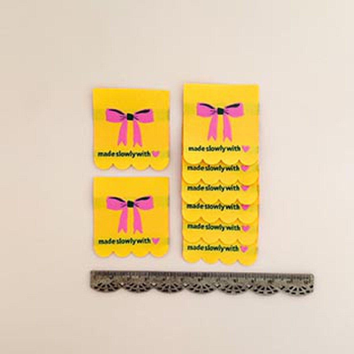 Made Slowly with Love , Woven Labels, Minki Kim, Riley Blake| Notions and Gifts