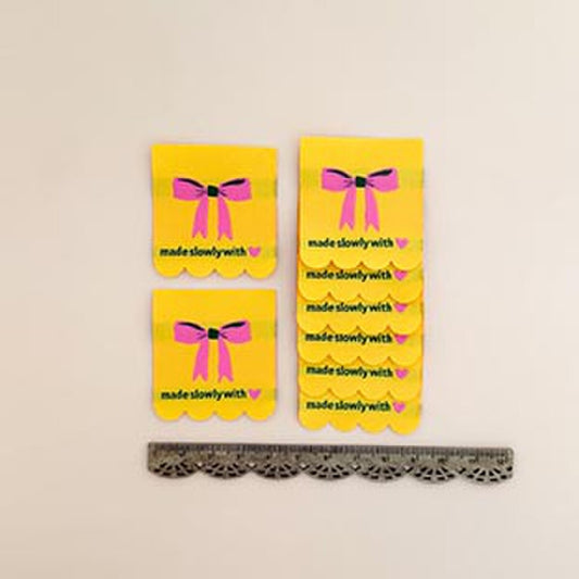 Made Slowly with Love , Woven Labels, Minki Kim, Riley Blake| Notions and Gifts