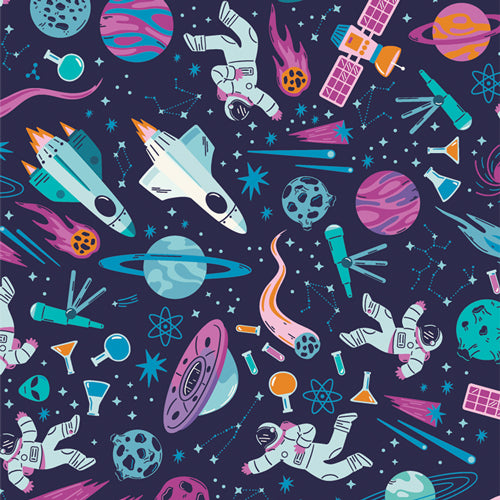 Intergalactic, Rocket Science, AGF | Half Yard Listing