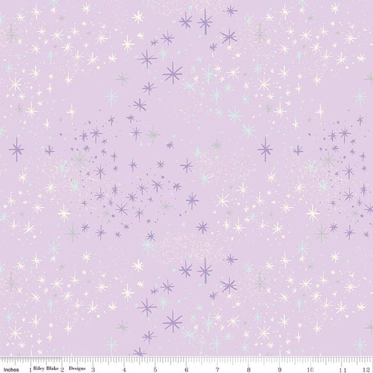 Wishes Magic Vanity Sparkle, Wishes, Jill Howarth, Riley Blake| Half Yard Listing
