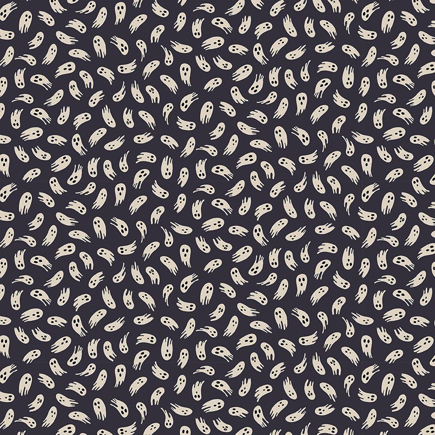 Ghouls Just Wanna Have Fun in Raven, Love At First Bite, Dear Stella | Half Yard Listing