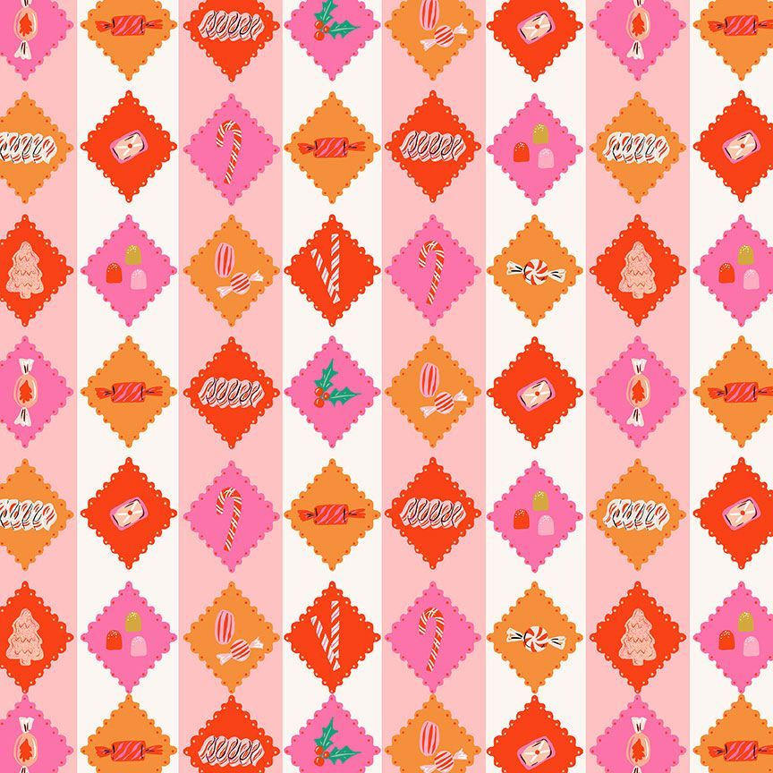 Holiday Treats , Holly Jolly, Faye Guanipa, Dear Stella| Half Yard Listing