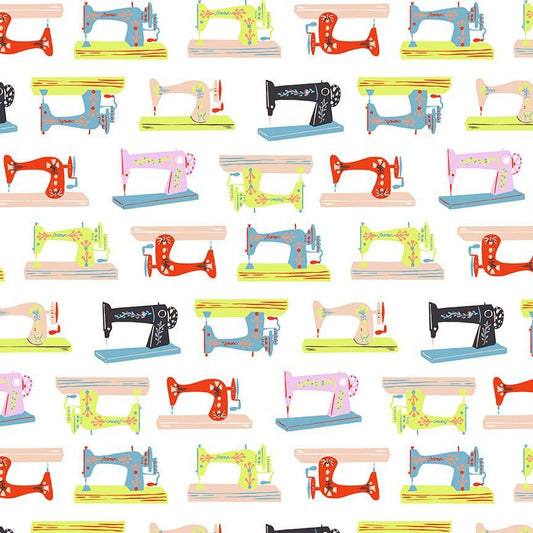 Stitch & Glow, Sewing Machine, Stitch & Glow, Faye Guanipa, Dear Stella | Half Yard Listing